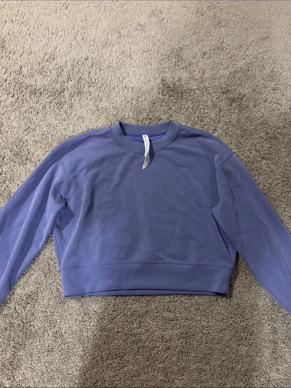 lululemon softstreme wild indigo crewneck Pullover